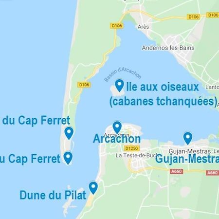 Le Faiere Audenge Villa Exteriör bild